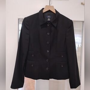 Brooks Brothers "346"  Classic Black Women's Blazer